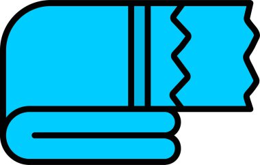 Battaniye ağ simgesi vektör illüstrasyonu