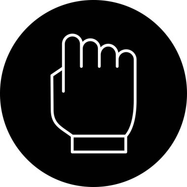 Yükselen ağ simgesi, vektör illüstrasyonu