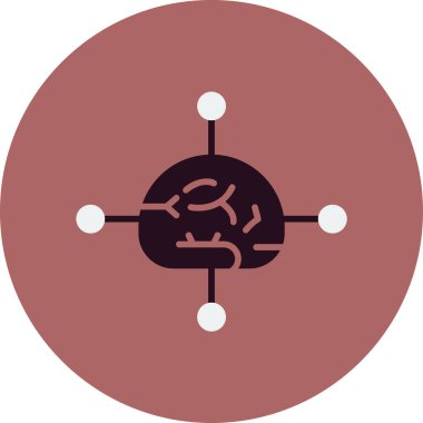 bağlantı ağ simgesi vektör illüstrasyonu