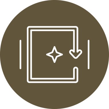 Oklar. Web simgesi basit illüstrasyon