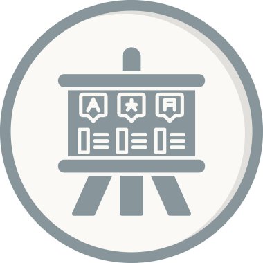 Dilbilim simgesi vektör illüstrasyon tasarımı