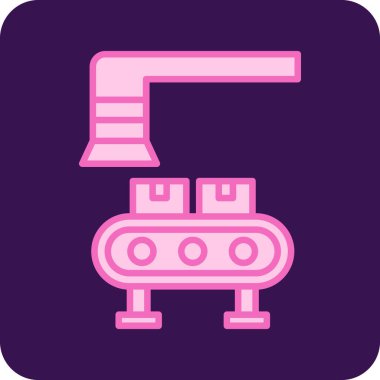 Basit ürün simgesi izole edilmiş arkaplan