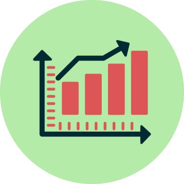 Çizelge. Web simgesi basit illüstrasyon 