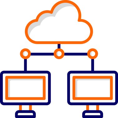 veri bulut hesaplama. Web simgesi