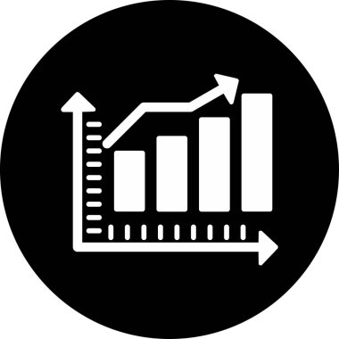 Çizelge. Web simgesi basit illüstrasyon 