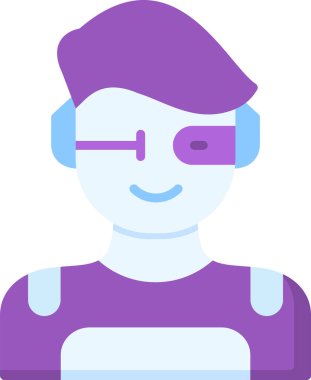 Süper kahraman ağ simgesi, vektör illüstrasyonu