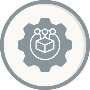 yazılım geliştirme. Web simgesi vektör illüstrasyonu