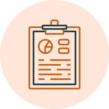 Pano simgesi, vektör illüstrasyonu basit tasarım