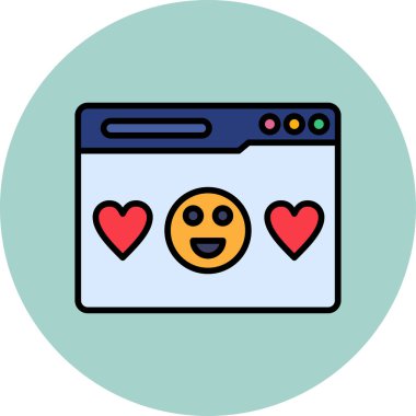 Etiket kart simgesi vektör illüstrasyonu