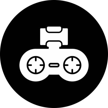 Dijital kullanım için hazırlanmış bir oyun denetleyici tasarımı.