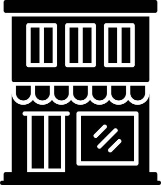 Restoran dairesi simgesi, vektör çizimi 