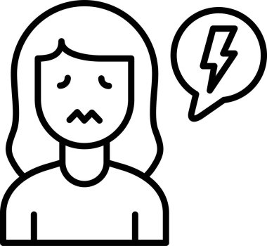 Çok etkilendim. Web simgesi basit illüstrasyon