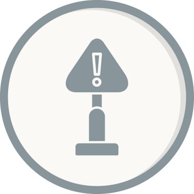 uyarı simgesi vektör illüstrasyonu