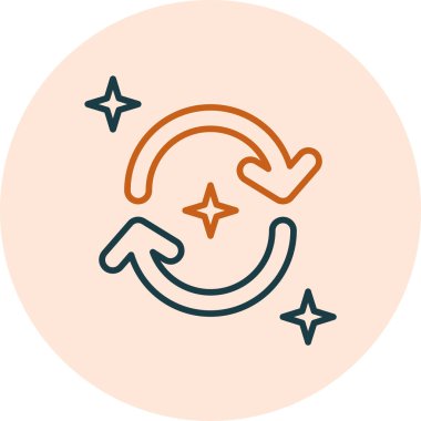 Oklar. Web simgesi basit illüstrasyon