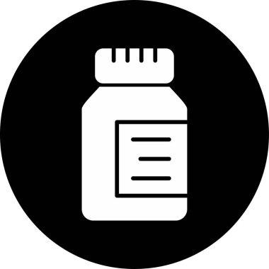 uyuşturucu ve hap ikonu vektör illüstrasyonu