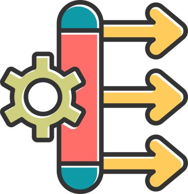 Artırıyorum. Web simgesi basit illüstrasyon