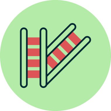 Demiryolu işaret vektör illüstrasyonu