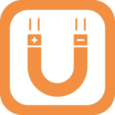 mıknatıs simgesi vektör çizimi 