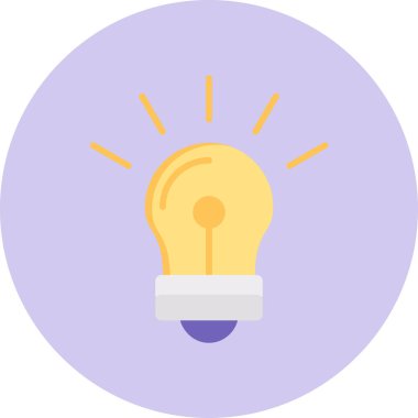 Ampul Ağı simgesi, vektör illüstrasyonu