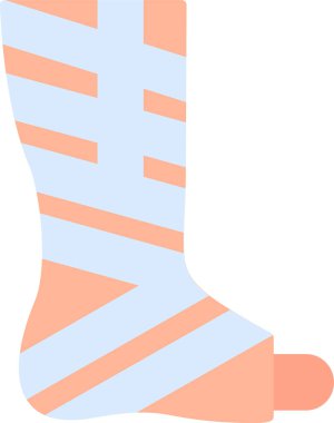 Kırık ağ simgesi vektör illüstrasyonu