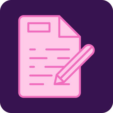 Sözleşmeli ağ simgesi, vektör illüstrasyonu