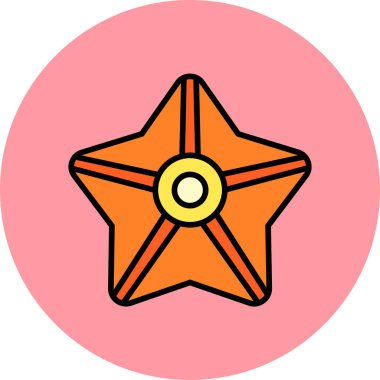 Ipomoea Batatas ikon vektör illüstrasyonu