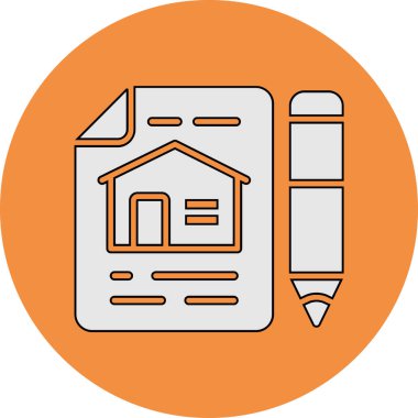 Sözleşmeli ağ simgesi, vektör illüstrasyonu