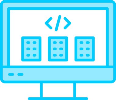 Çerçeve simgesi vektör çizimi