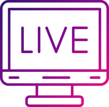 Yaşa. Web simgesi basit tasarım 