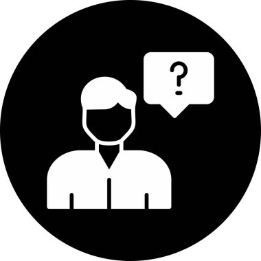 Yokluk simgesi vektör illüstrasyon tasarımı