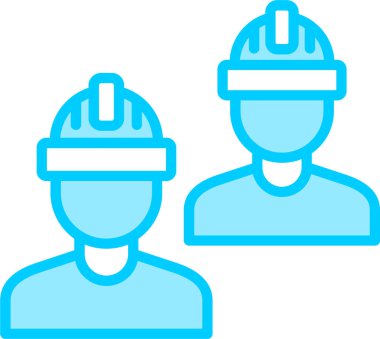 İnşaatçının arabası. Web simgesi basit illüstrasyon