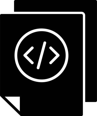 belge simgesi, vektör illüstrasyonu basit tasarım