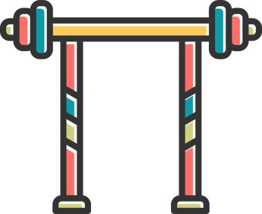 Spor web simgesi, vektör çizim