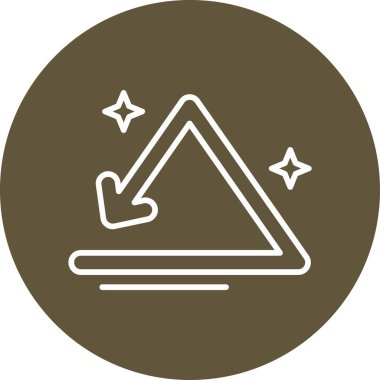 Oklar. Web simgesi basit illüstrasyon