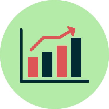 Modern Kızışma simgesinin vektör illüstrasyonu