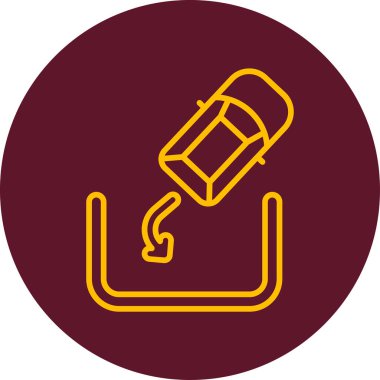 park kavramı simgesi vektör illüstrasyonu 