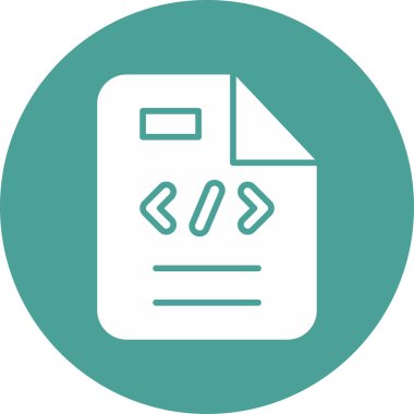 Basit Metadata simgesi vektör çizimi