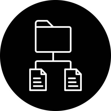 Düzenli. Web simgesi basit illüstrasyon