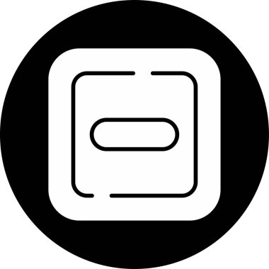 Girdi web simgesi vektör illüstrasyonu yok