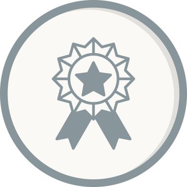 Başarı simgesi, vektör illüstrasyonu