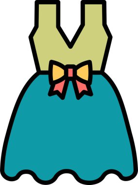 Kurdele yayı. Web simgesi basit tasarım