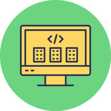 Çerçeve simgesi vektör çizimi