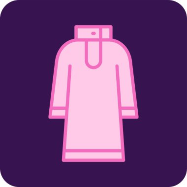Kurta .web simgesi basit illüstrasyon