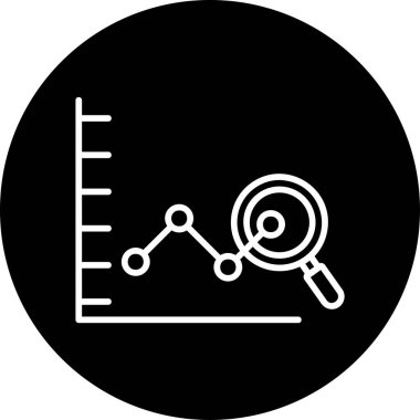 Tahmin Analizi simgesi vektör illüstrasyonuName