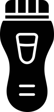 Basit web simgesi illüstrasyonu. Elektrikli Ustura Makinesi