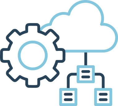 İşlem yapılıyor. Web simgesi basit illüstrasyon