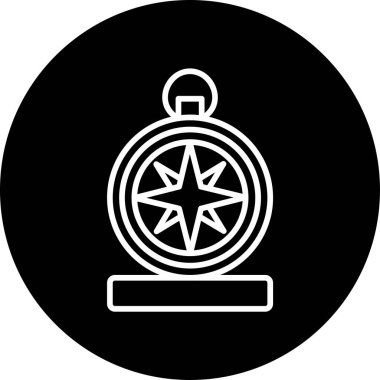 Pusula simgesi vektör resimlemesi 