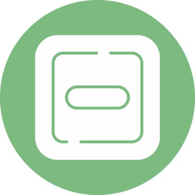 Girdi web simgesi vektör illüstrasyonu yok