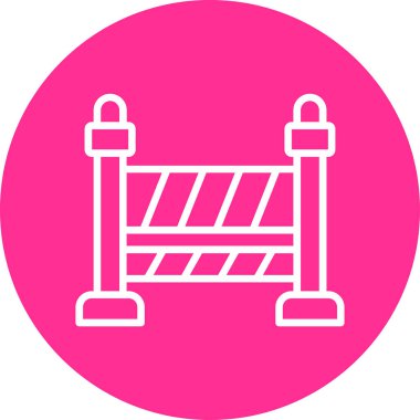 trafik işareti simge vektör çizim 