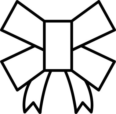 hediye simgesi vektör illüstrasyonu